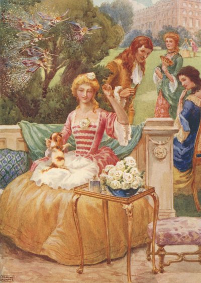 Belinda, from The Rape of the Lock by Alexander Pope by Frank Adams
